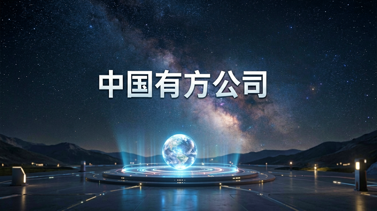 星空综合平台首屏视觉，展现星空主题与科技感的品牌氛围
